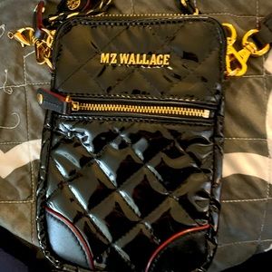 Mz Wallace gently used micro Crosby. Black lacquer